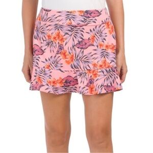 Tommy Bahama Tropical Pink Golf Mini Skirt